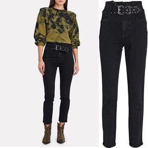 GRLFRND Alivia Black High Waist Jeans NWT